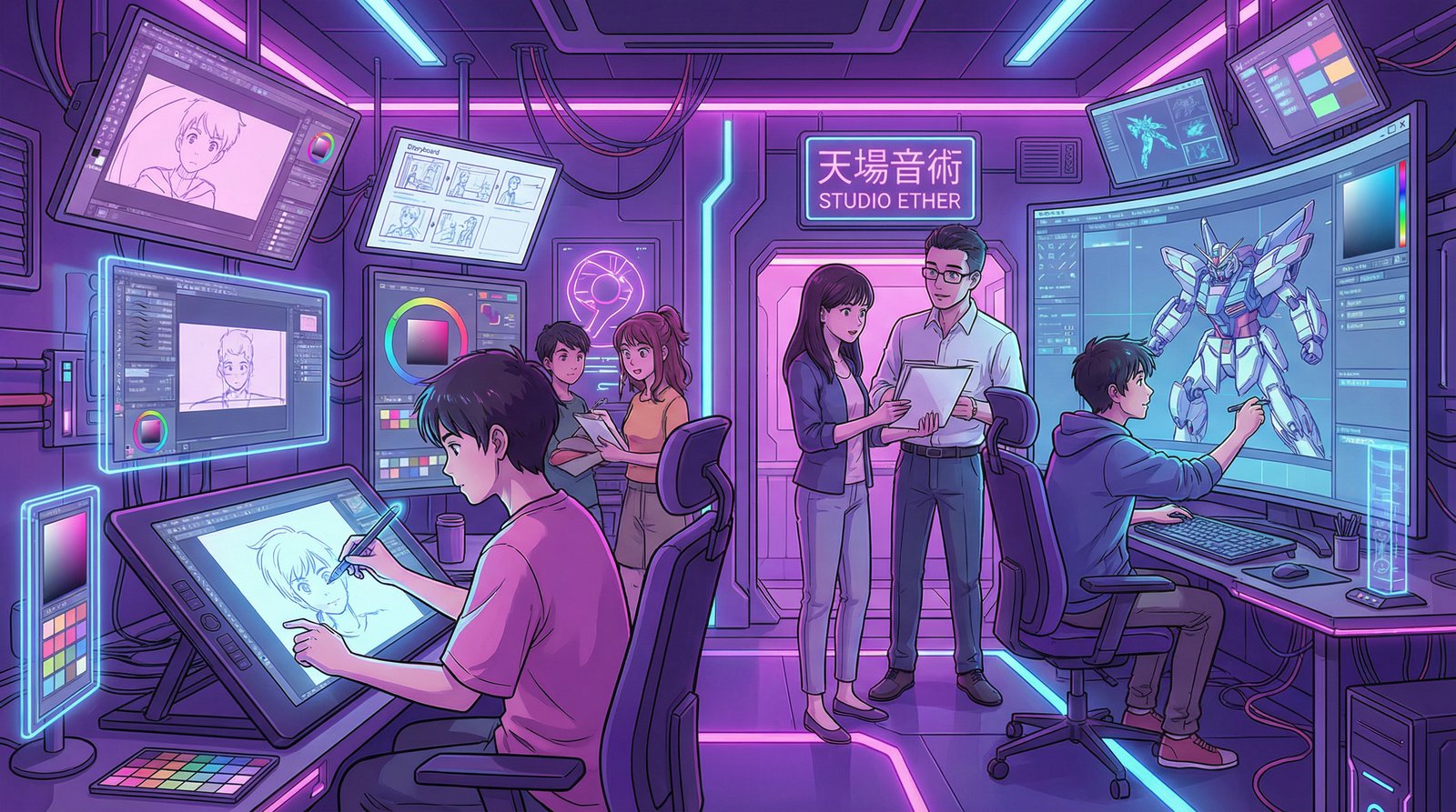 创作中心 - 萝莉岛动漫创作教程与素材库